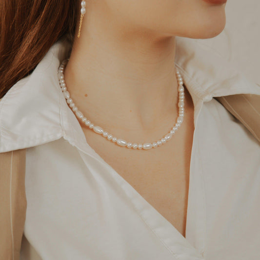 Perlenkette 925 Silber echt: Zeitlose Eleganz und hochwertiges Design. Entdecken Sie unsere Kollektion für einen eleganten Look!